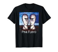 Oficial Pink Floyd The Division Bell Rock Band Camiseta, Hombre, Negro, L