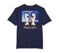 Oficial Pink Floyd The Division Bell Rock Band Camiseta, Hombre Tallas Grandes, Azul Marino, 5X Alto