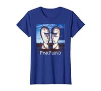 Oficial Pink Floyd The Division Bell Rock Band Camiseta, Mujer, Azul Real, 3XL
