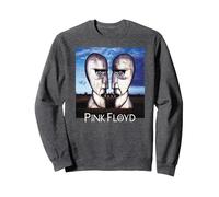 Oficial Pink Floyd The Division Bell Rock Band Música Sudadera, Unisex para Adultos, Jaspeado Oscuro, XL