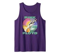 Oficial Pink Floyd Wish You were Here Rock Progresivo Música Camiseta sin Mangas, Hombre, Morado, XL