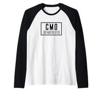 Oficial Principal de Casamientos Oficial Oficial de Bodas Oficial de CMO Votos en Línea Camiseta Manga Raglan