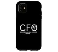 Oficial Principal de Finanzas al Director de Fiasco Funny Finance Executive Humor Carcasa para iPhone 11