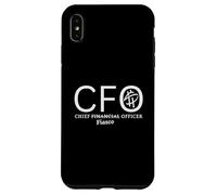 Oficial Principal de Finanzas al Director de Fiasco Funny Finance Executive Humor Carcasa para iPhone XS MAX