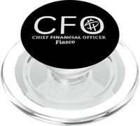 Oficial Principal de Finanzas al Director de Fiasco Funny Finance Executive Humor PopSockets PopGrip para MagSafe