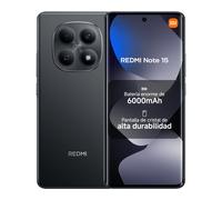Oficial | REDMI Note 15, Batería masiva de 6000 mAh, Cámara súper clara de 108 MP, Pantalla AMOLED de 6.77", MediaTek Helio G100-Ultra Negro