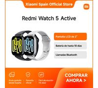 Xiaomi Redmi Watch 5 Active 5,08 cm (2") LCD Digital 320 x 385 Pixeles Pantalla táctil Plata