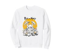 Oficial Resto y Ricklaxation Sci-Fi Cartoon PAPL2663 Sudadera