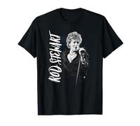 Oficial Rod Stewart Rock Vintage Retro Pop En Directo Camiseta