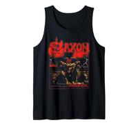 Oficial Saxon Heavy Metal Band Unleash The Beast Camiseta sin Mangas