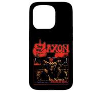 Oficial Saxon Heavy Metal Band Unleash The Beast Carcasa para iPhone 15 Pro