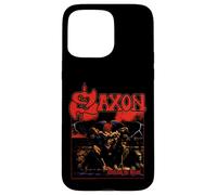 Oficial Saxon Heavy Metal Band Unleash The Beast Carcasa para iPhone 15 Pro MAX