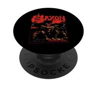 Oficial Saxon Heavy Metal Band Unleash The Beast PopSockets PopGrip Adhesivo