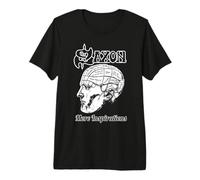 Oficial Saxon Más Inspiración Heavy Metal Camiseta Premium