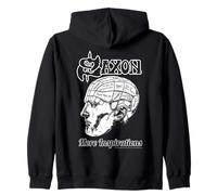 Oficial Saxon Más Inspiración Heavy Metal Sudadera con Capucha