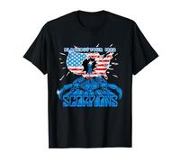 Oficial Scorpions Blackout USA Tour 1982 Camiseta