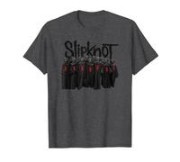 Oficial Slipknot Unsainted Choir Metal Alternativo Band Camiseta, Hombre, Jaspeado Oscuro, 4XL