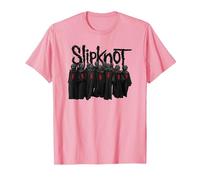 Oficial Slipknot Unsainted Choir Metal Alternativo Band Camiseta, Hombre, Rosado, M