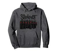 Oficial Slipknot Unsainted Choir Metal Alternativo Band Sudadera con Capucha, Unisex para Adultos, Jaspeado Oscuro, XXL