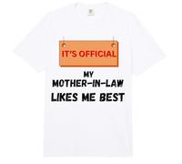 Oficial Soy mi Suegra Me Gusta Mejor Humor Infantil Comfort Colors Adult Heavyweight T-Shirt