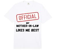 Oficial Soy mi Suegra Me Gusta Mejor Humor Infantil Comfort Colors Adult Heavyweight T-Shirt