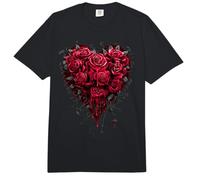 Oficial Spiral Bleeding Heart Gothic Fantasy Comfort Colors Adult Heavyweight T-Shirt