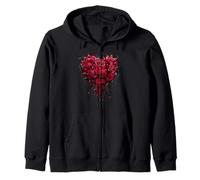 Oficial Spiral Bleeding Heart Gothic Fantasy Sudadera con Capucha