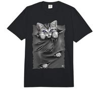 Oficial Spiral Bright Eyes Kitten Gothic Fantasy Comfort Colors Adult Heavyweight T-Shirt