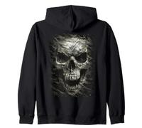Oficial Spiral Camo Skull Gothic Fantasy Sudadera con Capucha
