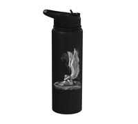 Oficial Spiral Enslaved Angel Gothic Fantasy Stainless Steel Insulated Water Bottle