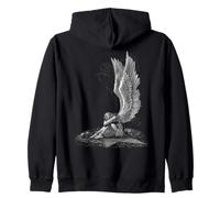 Oficial Spiral Enslaved Angel Gothic Fantasy Sudadera con Capucha