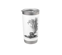 Oficial Spiral Enslaved Angel Gothic Fantasy Vaso térmico de acero inoxidable de doble pared