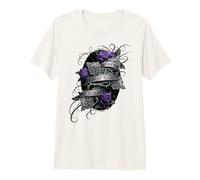 Oficial Spiral Every Rose has a Thorn Gothic Fantasy Camiseta Premium