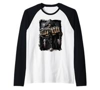 Oficial Spiral Game Over Two Gothic Fantasy Camiseta Manga Raglan
