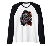 Oficial Spiral Gamer Respawn Gothic Fantasy Camiseta Manga Raglan