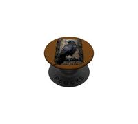 Oficial Spiral Raven Wise Gothic Fantasy PopSockets PopGrip Adhesivo