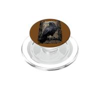 Oficial Spiral Raven Wise Gothic Fantasy PopSockets PopGrip para MagSafe