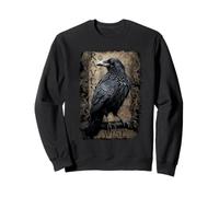 Oficial Spiral Raven Wise Gothic Fantasy Sudadera