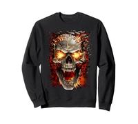 Oficial Spiral Skull Blast Gothic Fantasy Sudadera