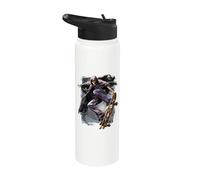 Oficial Spiral Soul Boarder Gothic Fantasy Stainless Steel Insulated Water Bottle