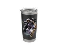 Oficial Spiral Soul Boarder Gothic Fantasy Vaso térmico de acero inoxidable de doble pared