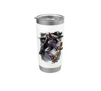 Oficial Spiral Soul Boarder Gothic Fantasy Vaso térmico de acero inoxidable de doble pared