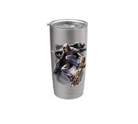 Oficial Spiral Soul Boarder Gothic Fantasy Vaso térmico de acero inoxidable de doble pared
