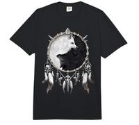 Oficial Spiral Wolf Chi Yin Yang Gothic Fantasy Comfort Colors Adult Heavyweight T-Shirt