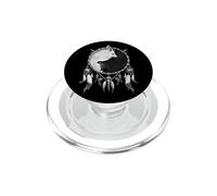Oficial Spiral Wolf Chi Yin Yang Gothic Fantasy PopSockets PopGrip para MagSafe