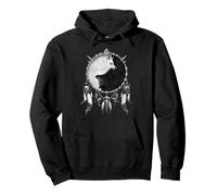 Oficial Spiral Wolf Chi Yin Yang Gothic Fantasy Sudadera con Capucha
