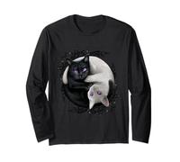Oficial Spiral Yin Yang Cats Gothic Fantasy Manga Larga