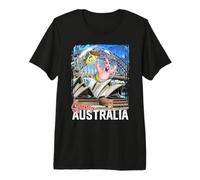 Oficial Spongebob Squarepants Sydney Spongebob and Patrick Camiseta Premium