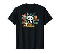 Oficial Tao Tao Amigos Serie TV Panda Oso Árbol Camiseta