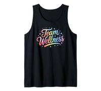 Oficial Team Wellness Entrenamiento Terapia Yoga OT Crew PTA Camiseta sin Mangas